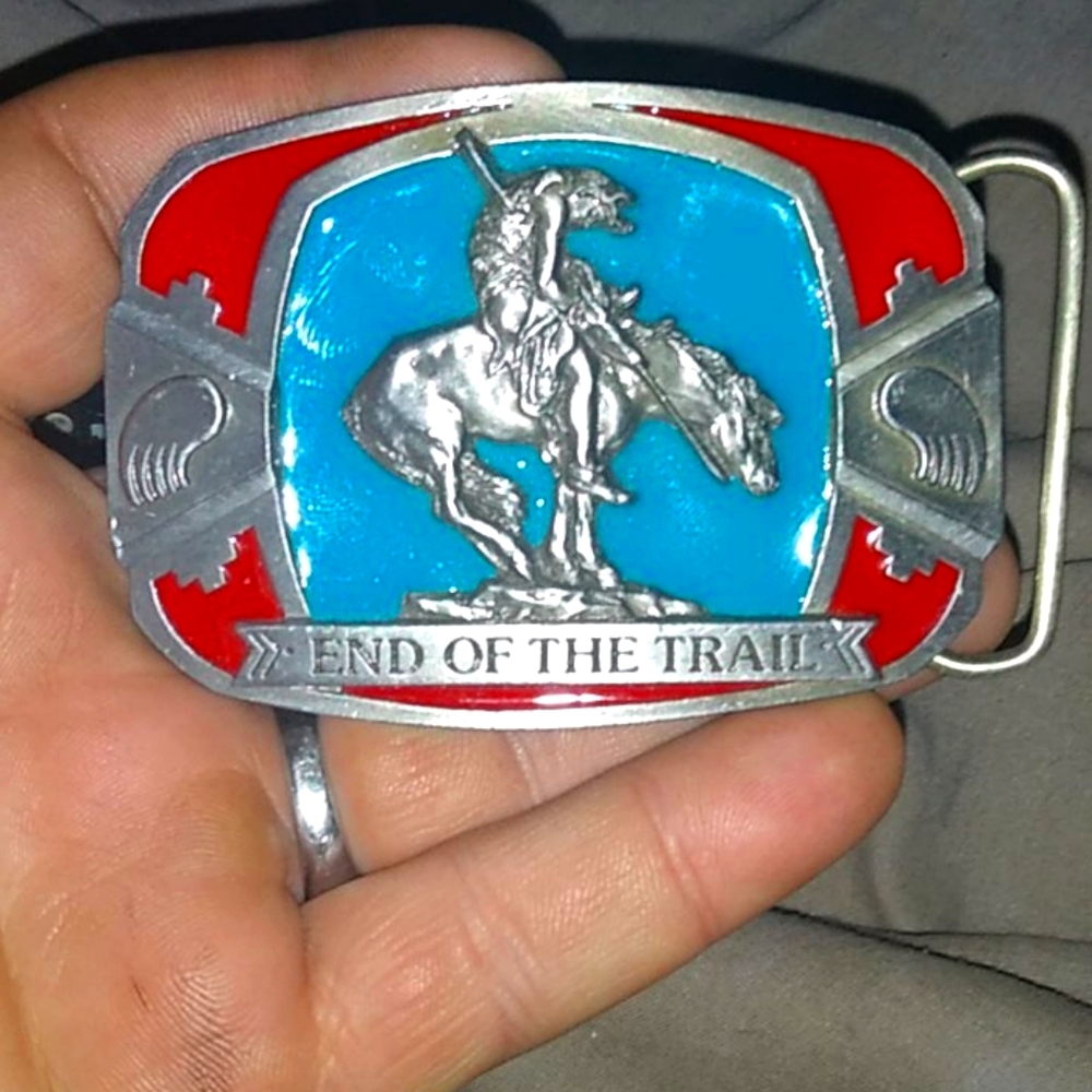 1990 C&J belt buckle